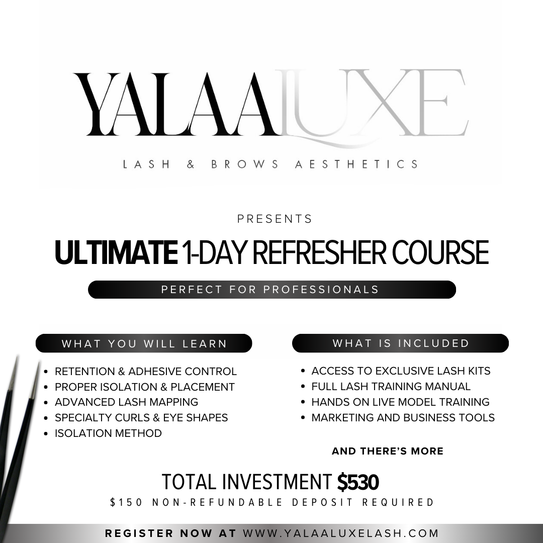 1-DAY REFRESHER LASH COURSE