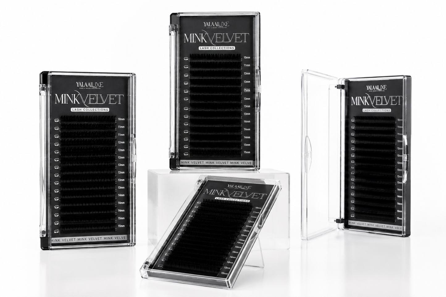 YalaaLuxe Mink Velvet Lash Trays