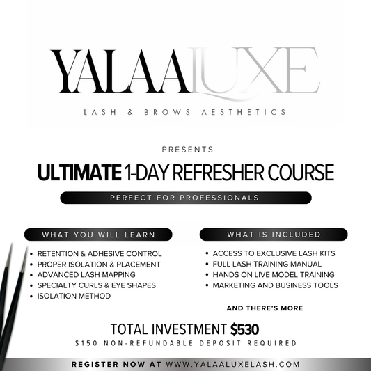 1-DAY REFRESHER LASH COURSE